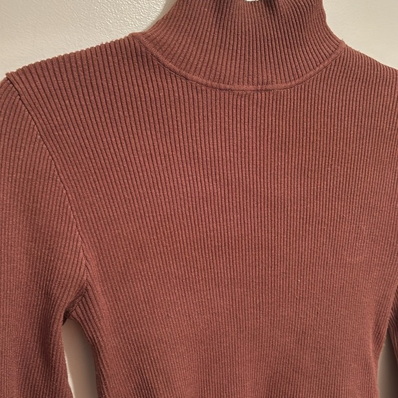 Kookai Mock Turtleneck Knit Sweater - Picture 3 of 3